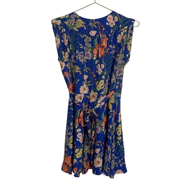 Yumi Kim Lexey Silk Wrap Dress Floral Mini Size Small NWT - Picture 6 of 9
